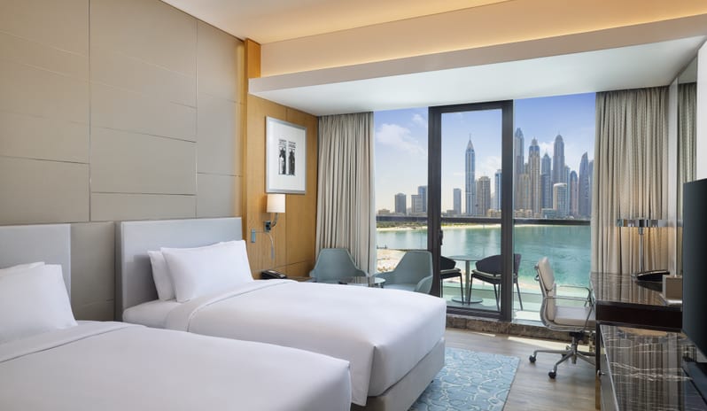 Twin Deluxe Room with Sea View